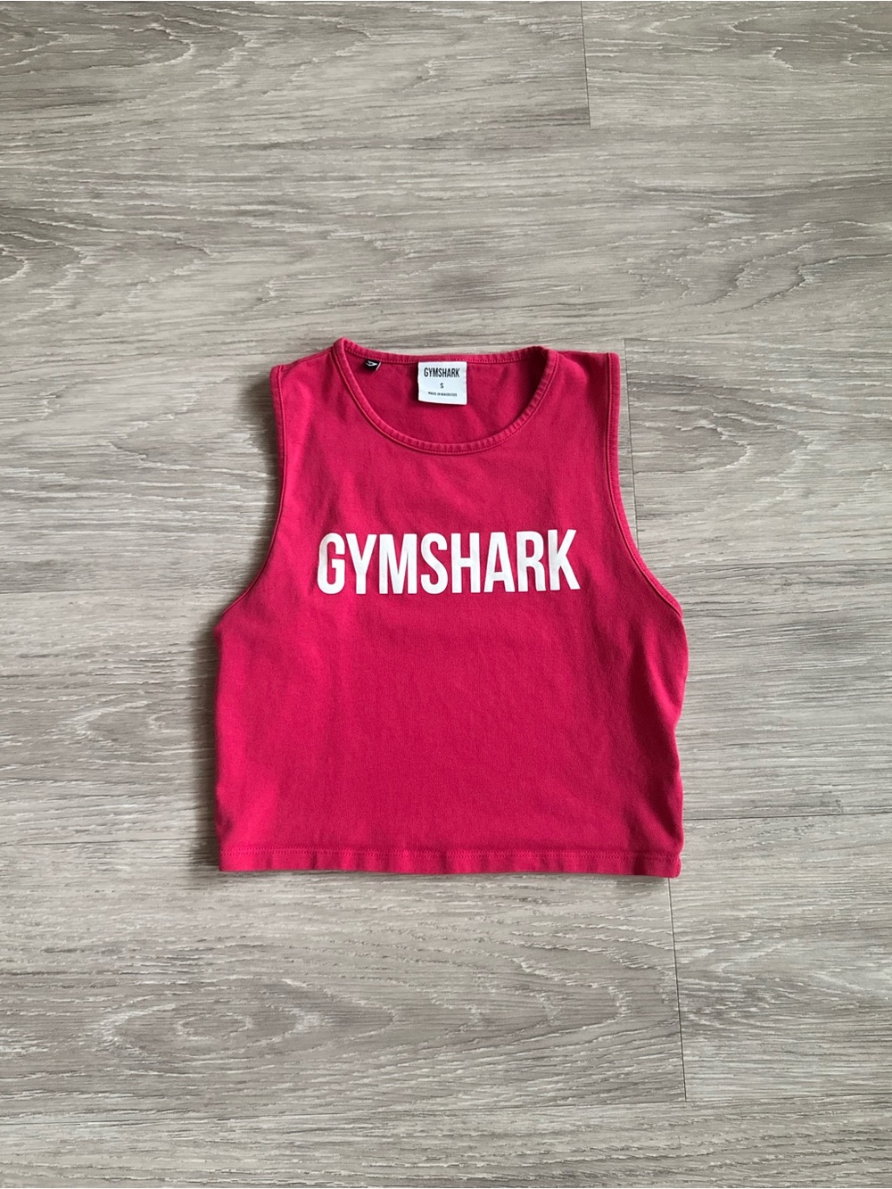 Gymshark Hot Pink Muscle Tank Top